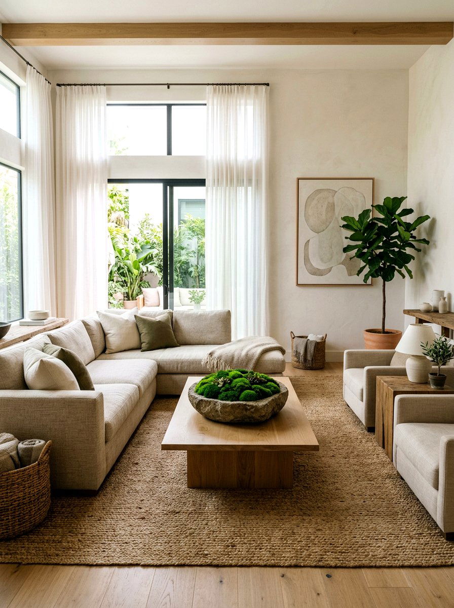 Moss Bowl Centerpiece - 25 Spring Living Centerpiece Ideas