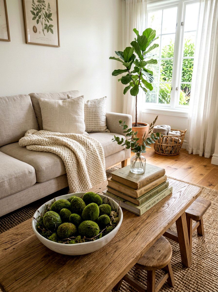 Moss Covered Easter Eggs - 25 Spring Dollar Tree Decor Ideas