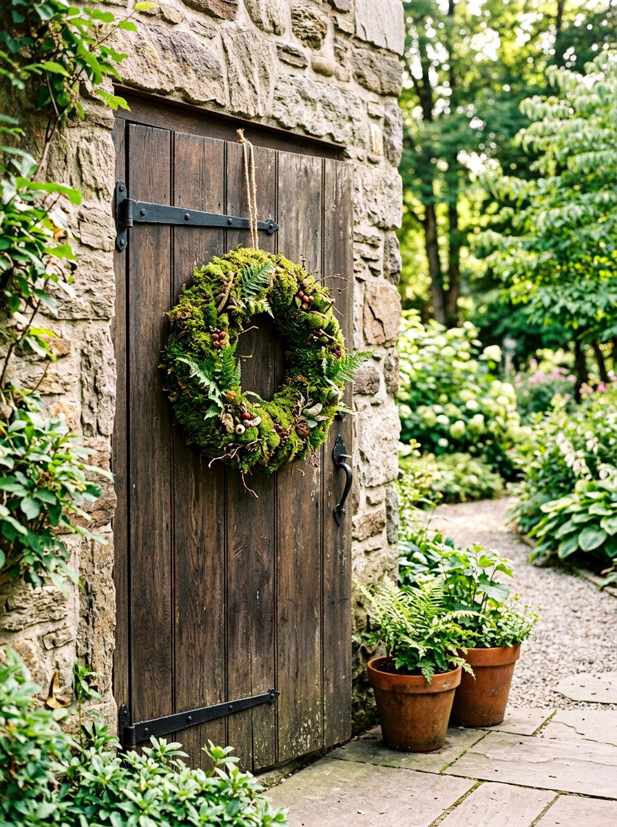 25 Charming Spring Mini Door Wreath Ideas for Your Entry