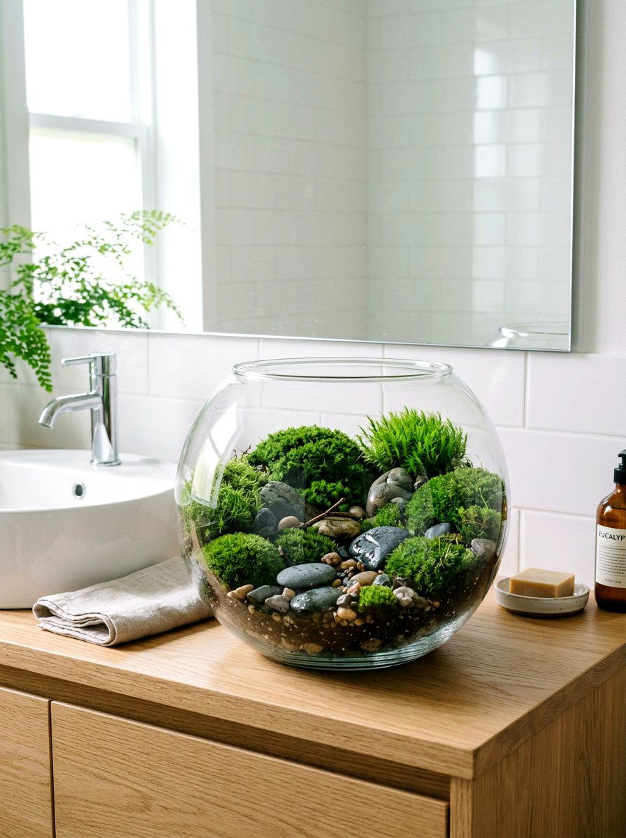 Moss Garden - 25 Spring Terrarium Ideas