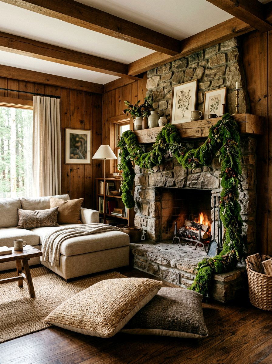 25 Spring Greenery Garland Ideas for Natural Home Styling