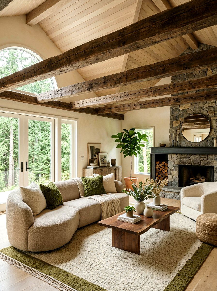 Moss Green Textured Pillow - 25 Spring Pillow Ideas