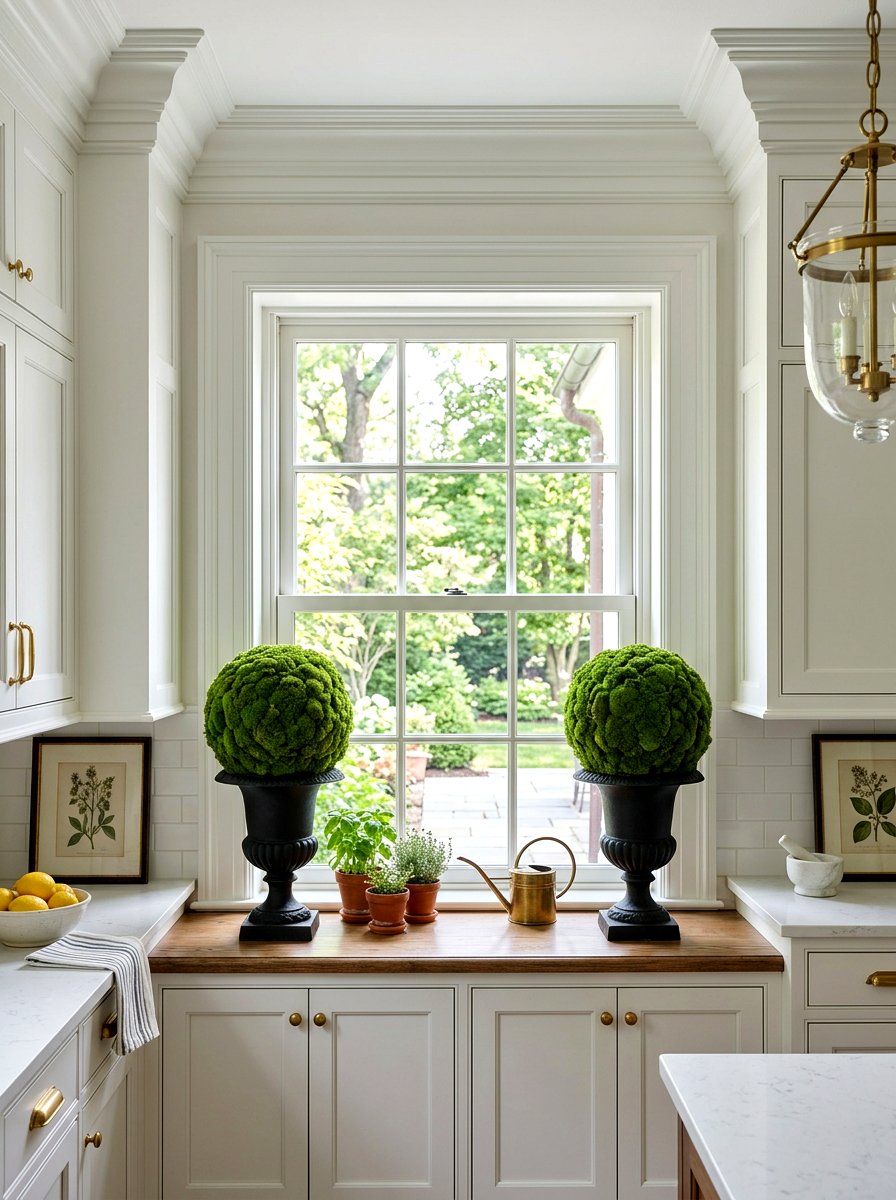 25 Spring Kitchen Windowsill Decor Ideas to Brighten Your Home