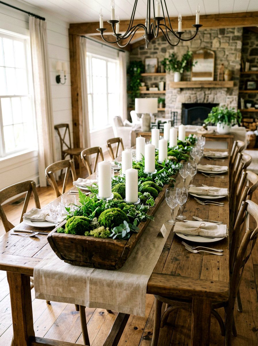 Moss Topiary Centerpiece - 25 Spring Moss Topiary Ideas