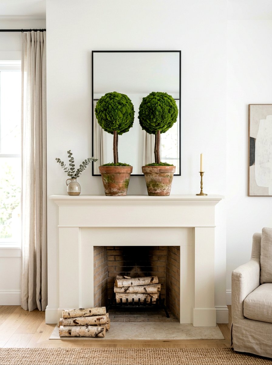 Moss Topiary - 25 Spring DIY Decor Ideas