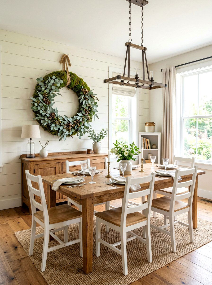 Moss Wreath With Eucalyptus - 25 Spring Moss Wreath Ideas