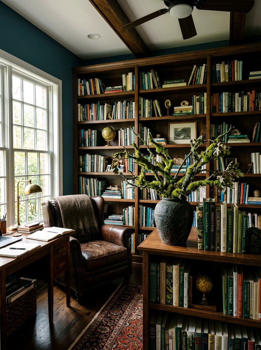 Mossy Branch Decor - 25 Spring Branch Arrangement Ideas