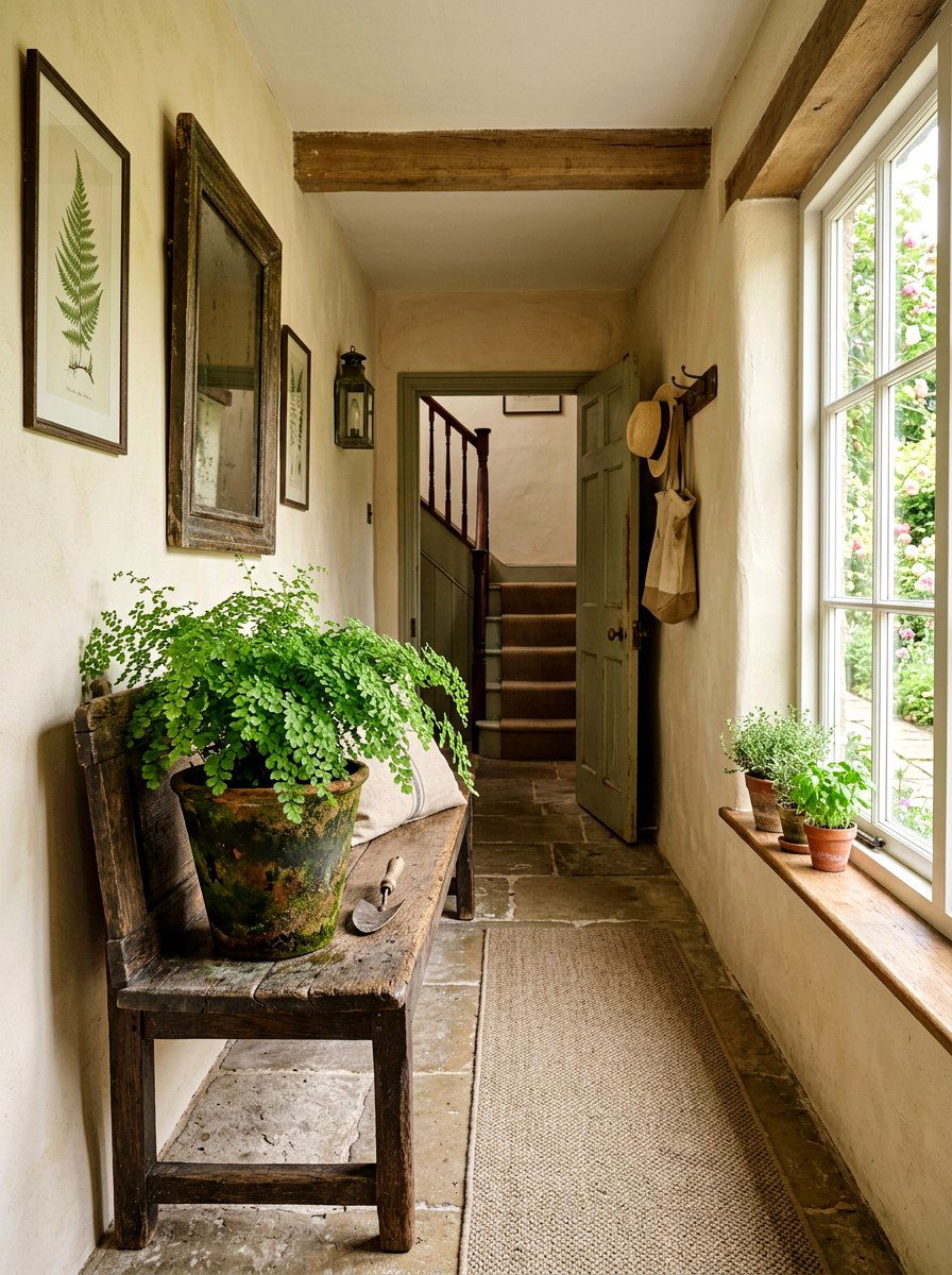 Mossy Clay Pot - 25 Spring Pottery Decor Ideas