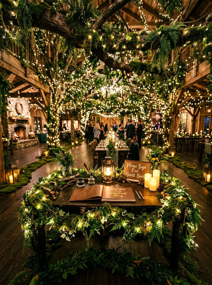 Mossy Woodland Garland - 25 Spring Wedding Garland Ideas