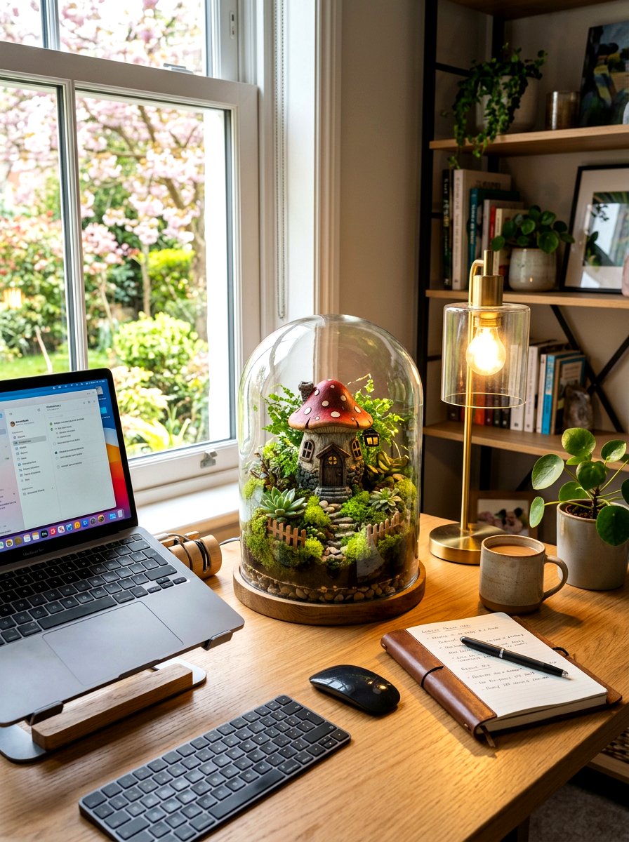 25 Whimsical Spring Mushroom Decor Ideas for Fairy Gardens