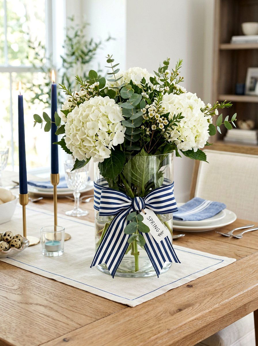 Napkin Ring Ribbon - 25 Spring Ribbon Decor Ideas