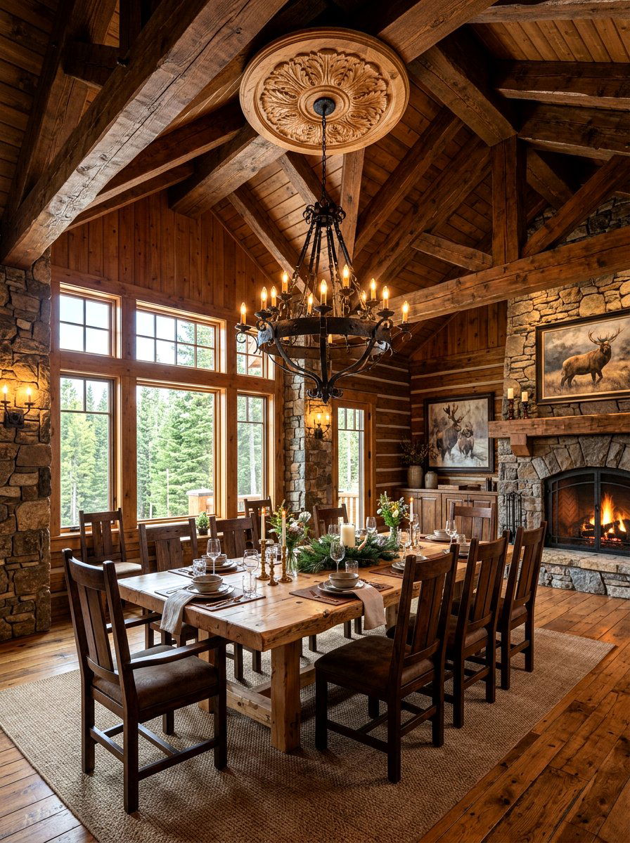 Natural Wood Ceiling Plate - 25 Spring Ceiling Medallion Decor Ideas