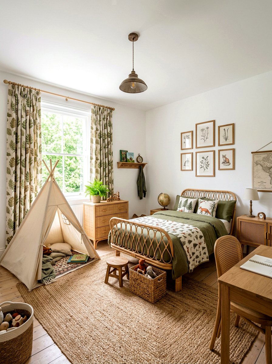 Nature Inspired Boys Room - 25 Spring Boy Room Decor Ideas
