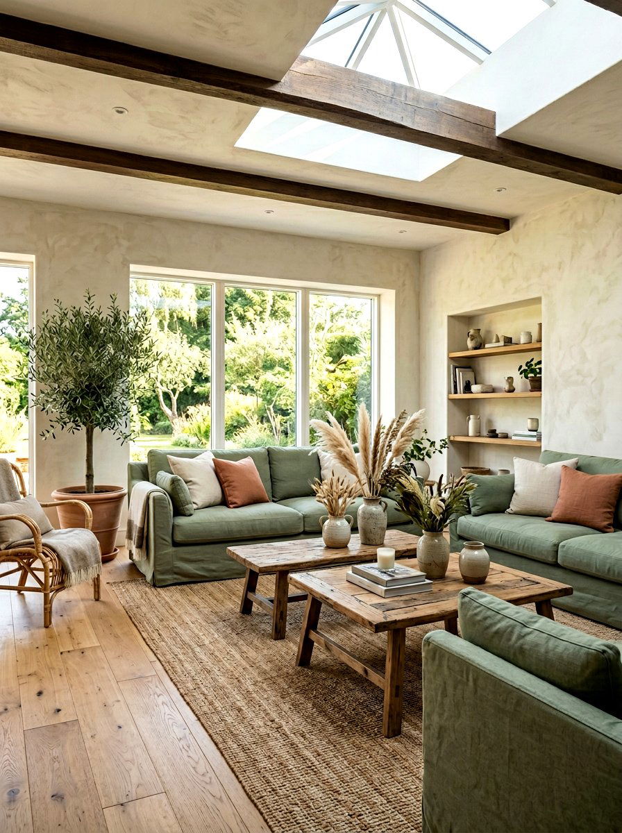 Nature Inspired Lounge - 25 Spring Waiting Room Decor Ideas