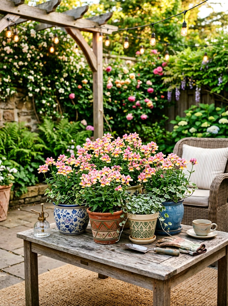 Nemesia Container Garden - 25 Spring Annual Flower Ideas