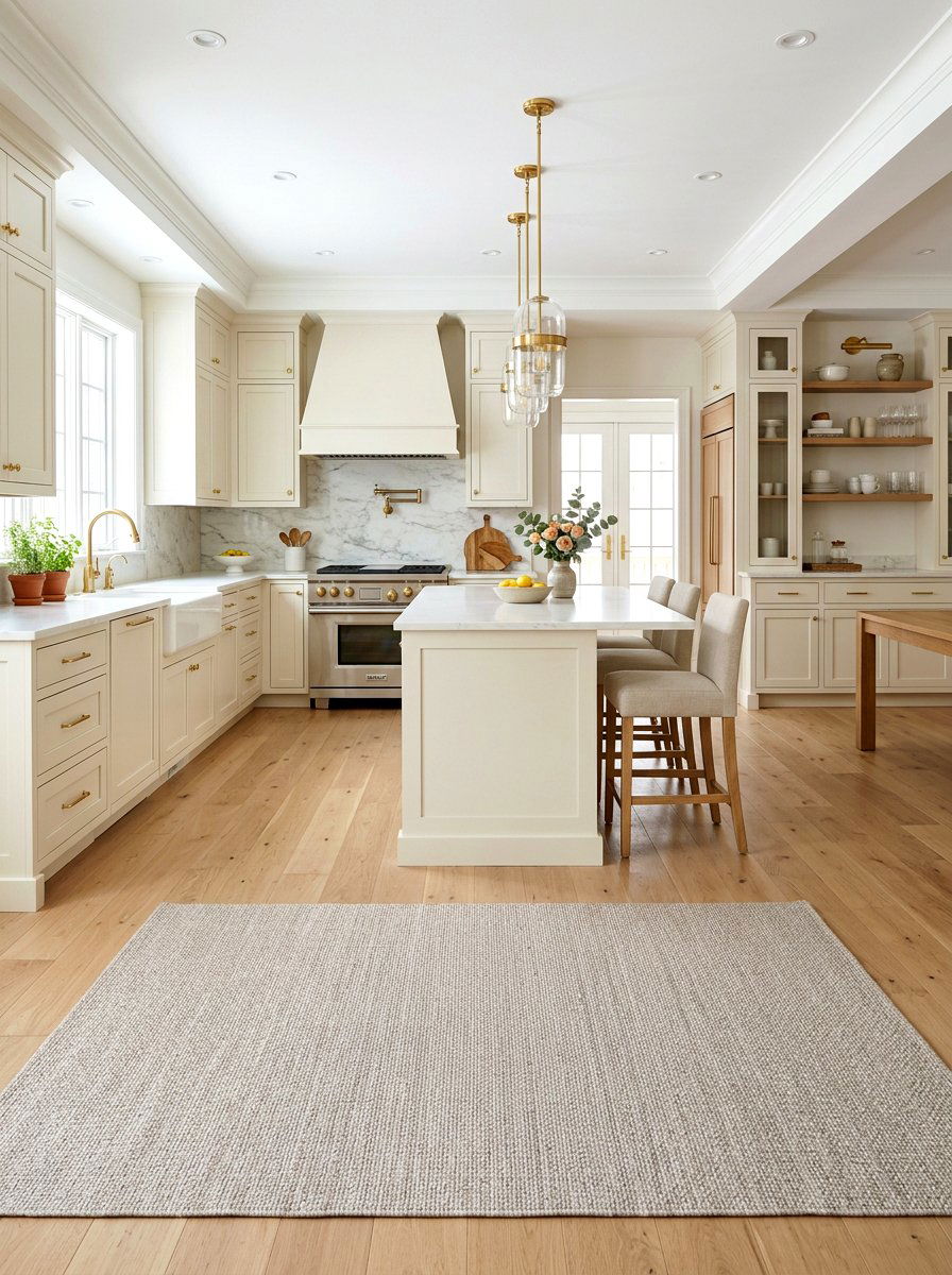 Neutral kitchen rug - 25 Spring Kitchen Rug Ideas