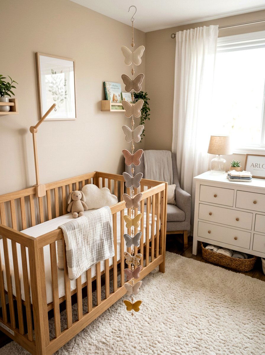 Nursery Butterfly Decor - 25 Spring Butterfly Garland Ideas