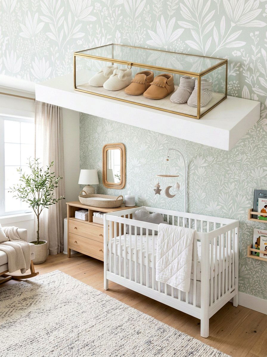 Nursery Glass Box Decor - 25 Spring Display Case Ideas