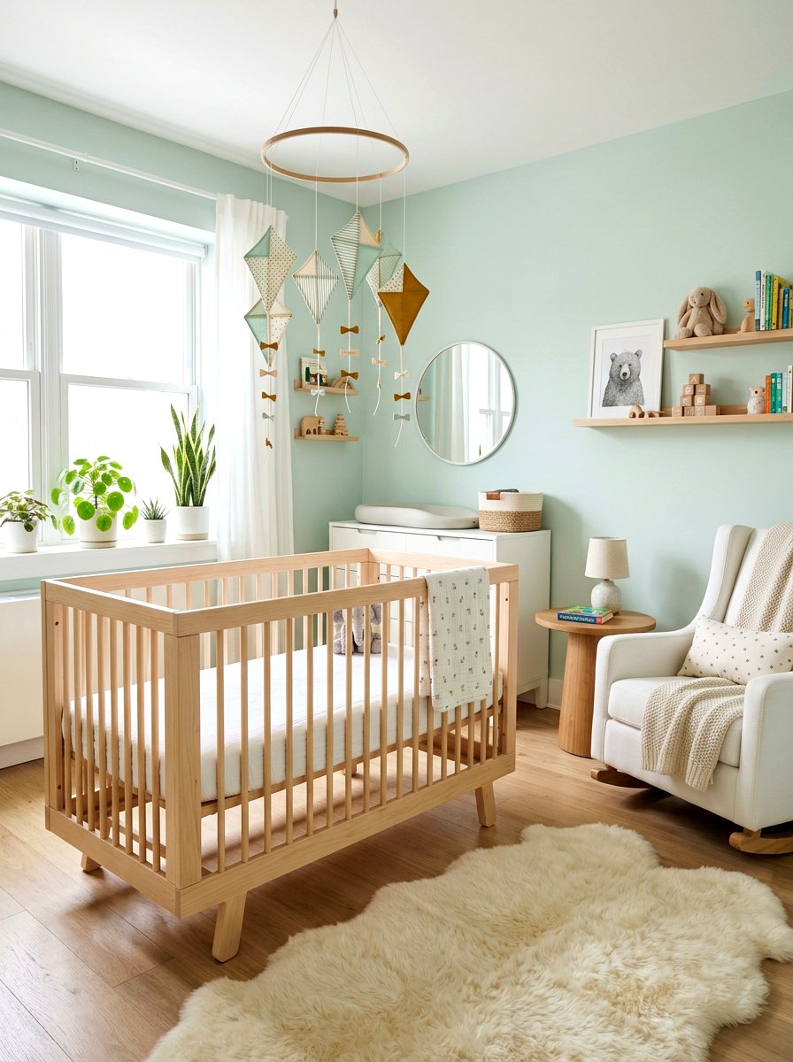 Nursery Kite Ceiling Mobile - 25 Spring Kite Decor Ideas