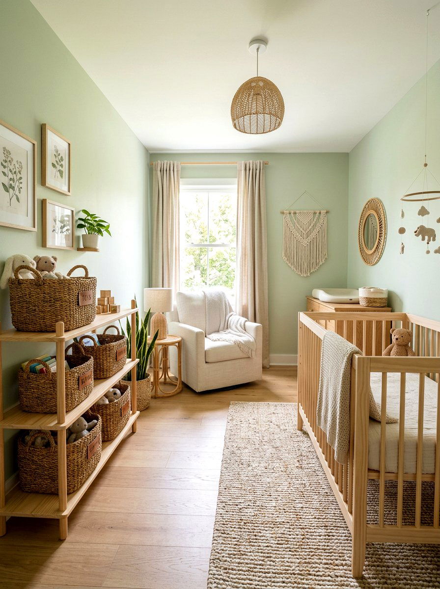 Nursery Toy Storage Basket - 25 Spring Seagrass Basket Decor Ideas