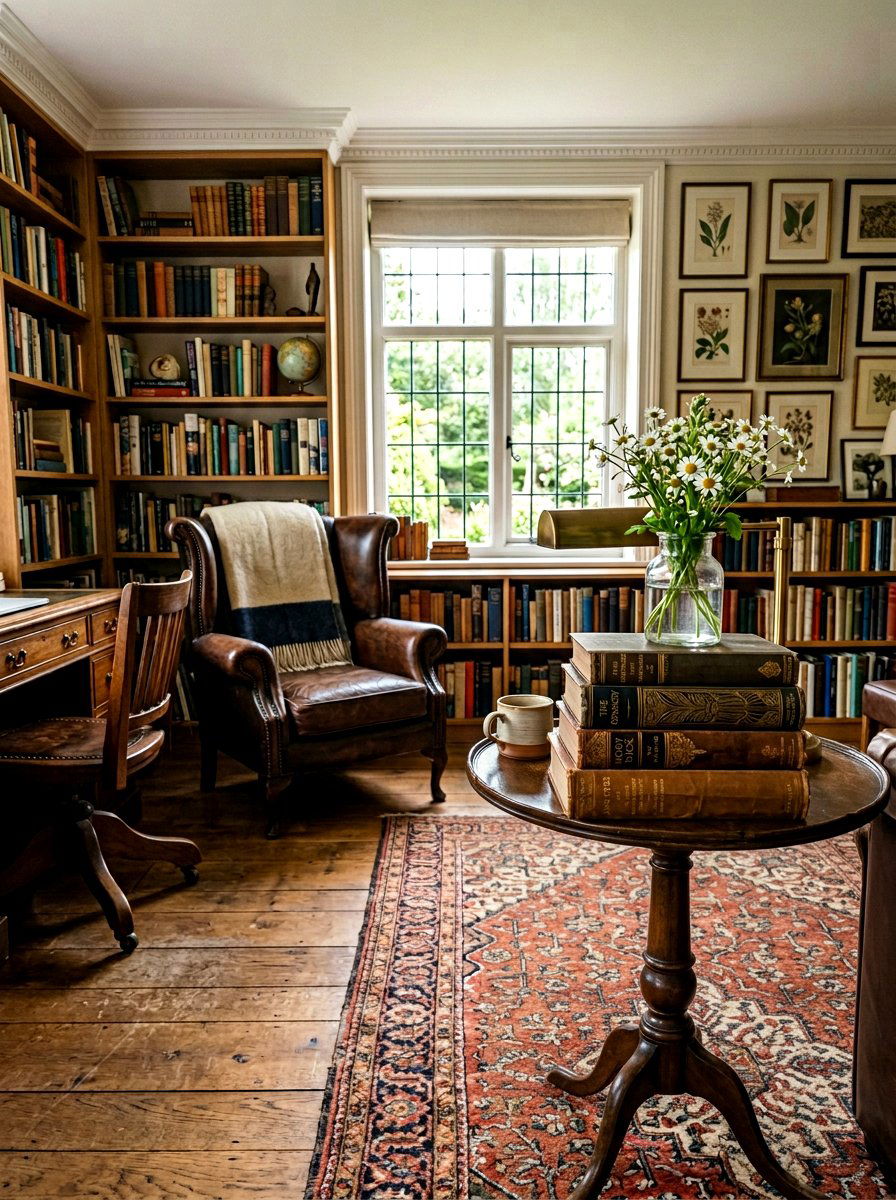 Old book stack decor - 25 Spring Free Decor Ideas