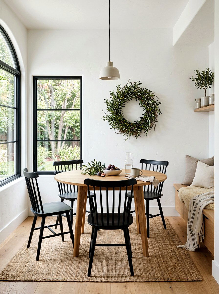 Olive Branch Wreath - 25 Spring Asymmetrical Wreath Ideas