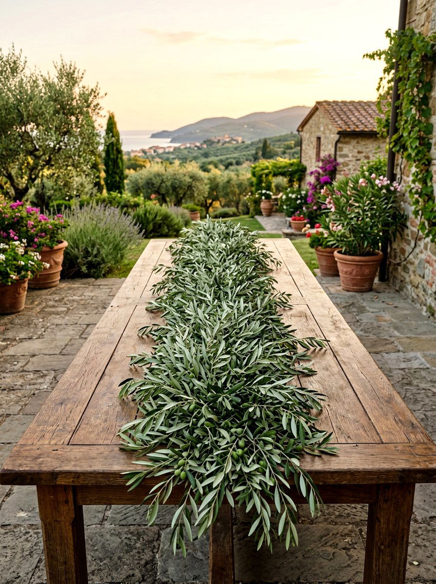 Olive Leaf Branch - 25 Spring Garland Ideas