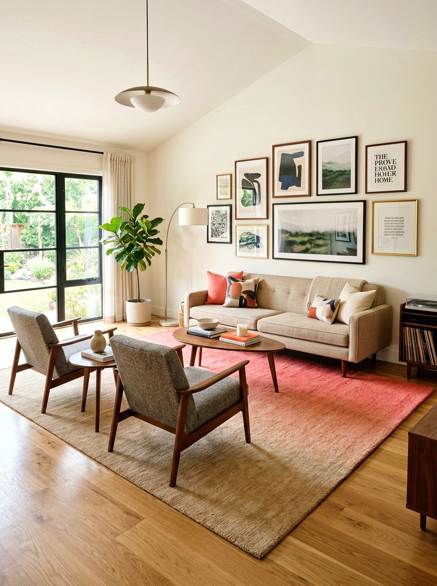 Ombre Area Rug - 25 Spring Ombre Decor Ideas