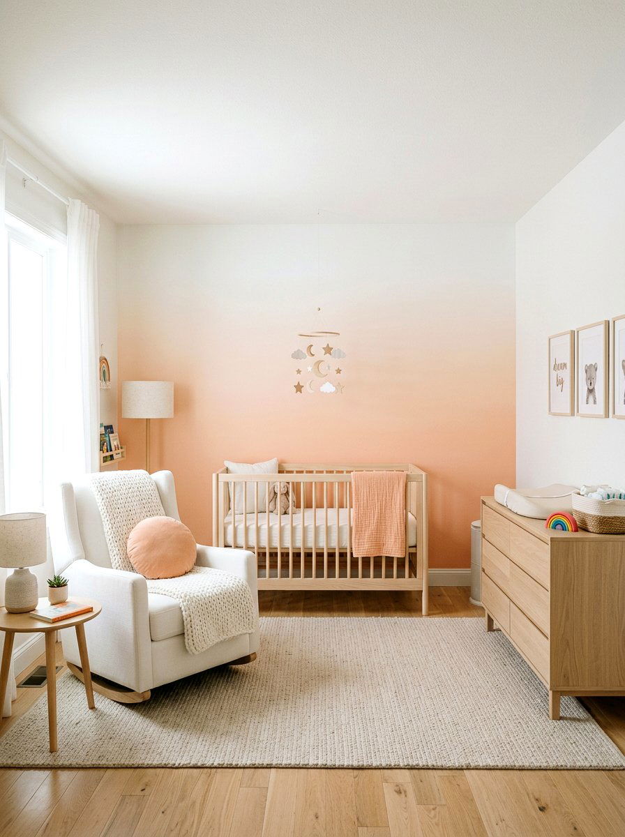 Ombre Nursery Decor - 25 Spring Ombre Decor Ideas