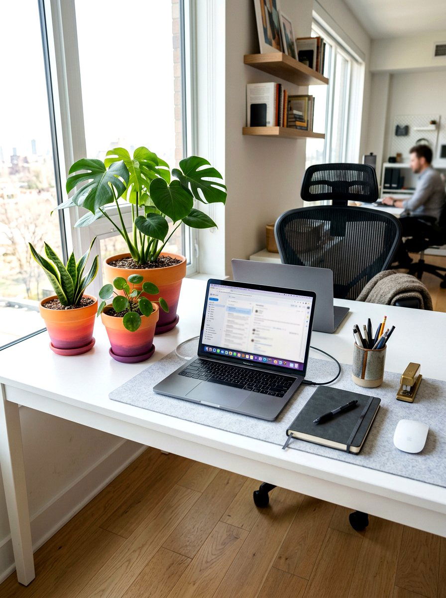 Ombre painted terracotta planters - 25 Spring Terracotta Pot Craft Ideas