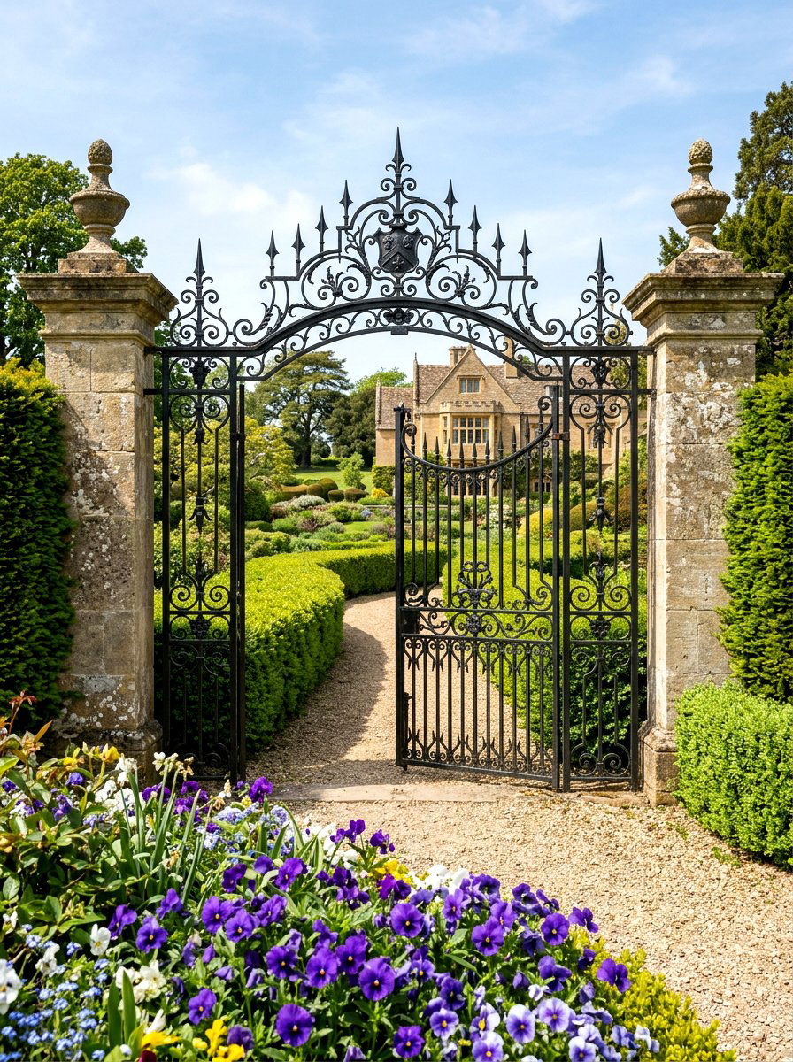 25 Elegant Spring Driveway Gate Ideas for Your Entrance