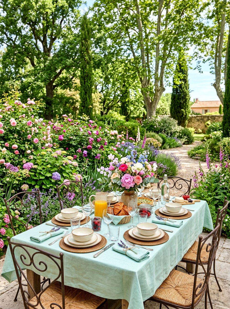 Outdoor Brunch Table - 25 Spring Garden Party Ideas