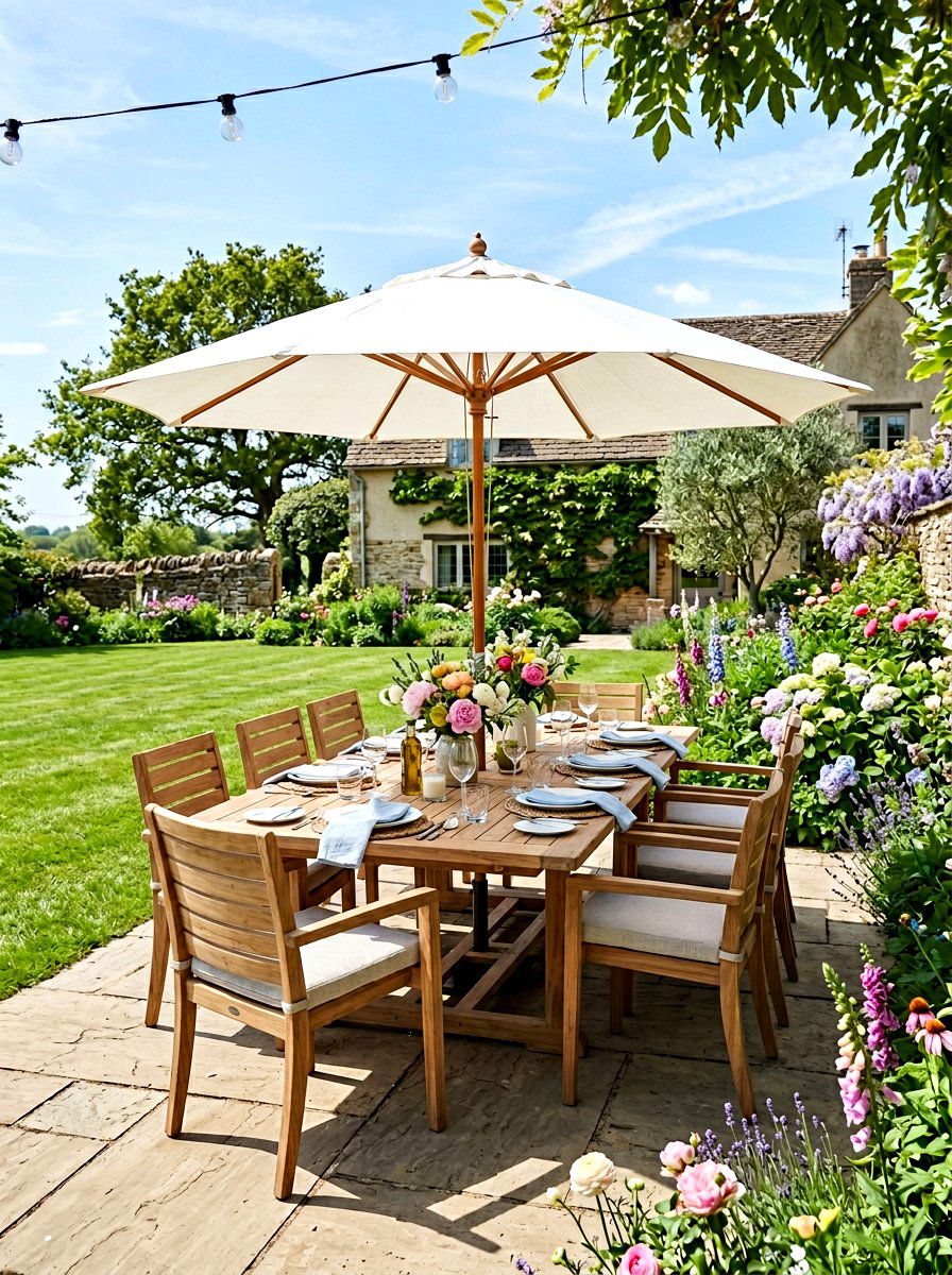 Outdoor Dining Area - 25 Spring Refresh Ideas for Home