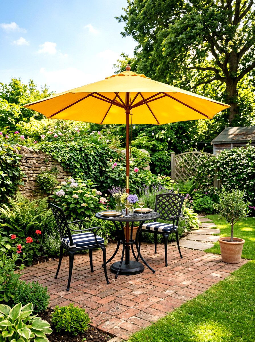 Outdoor Dining Space - 25 Spring Backyard Corner Decor Ideas