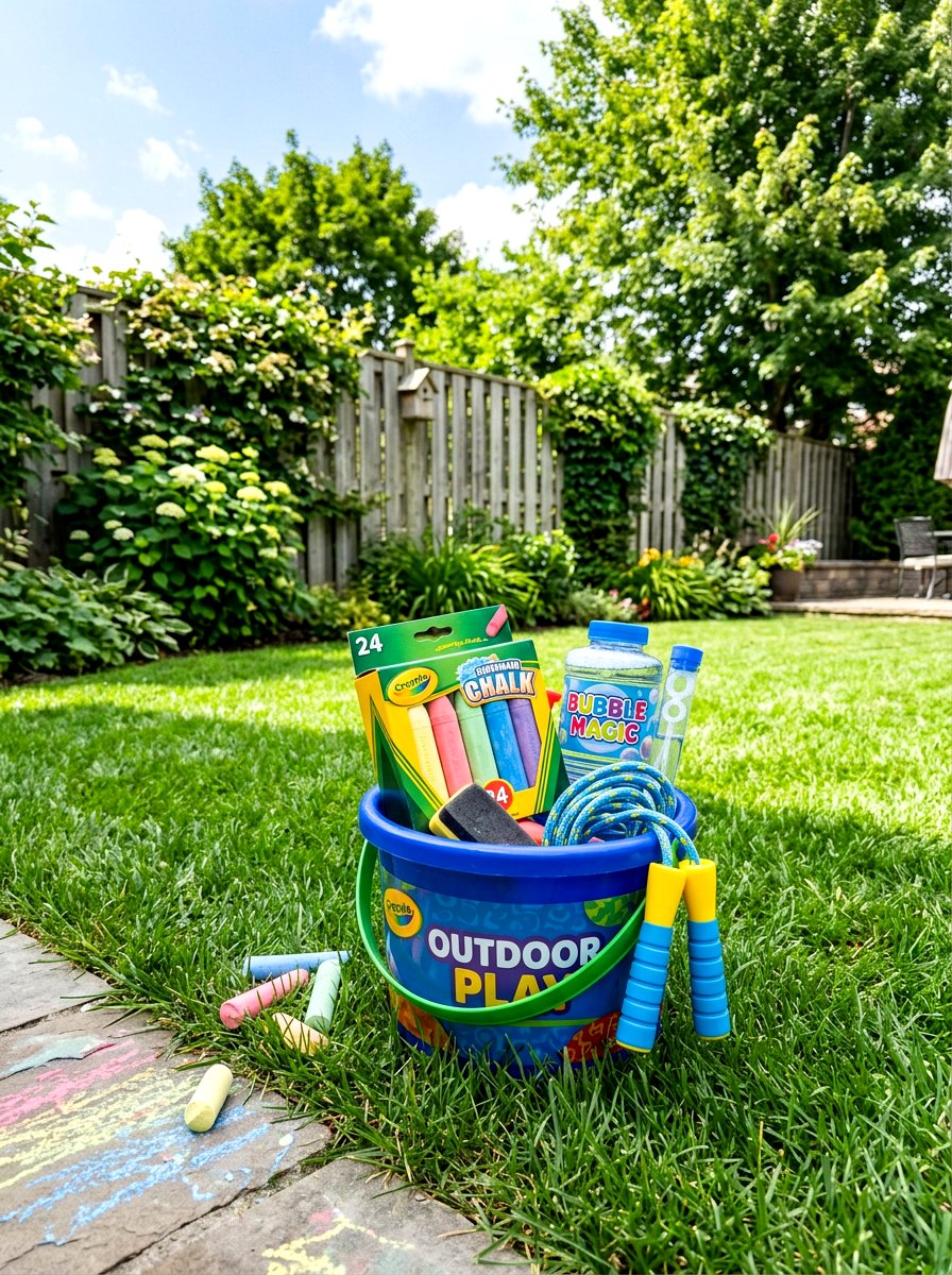 Outdoor Play Basket - 25 Spring Basket Filler Ideas