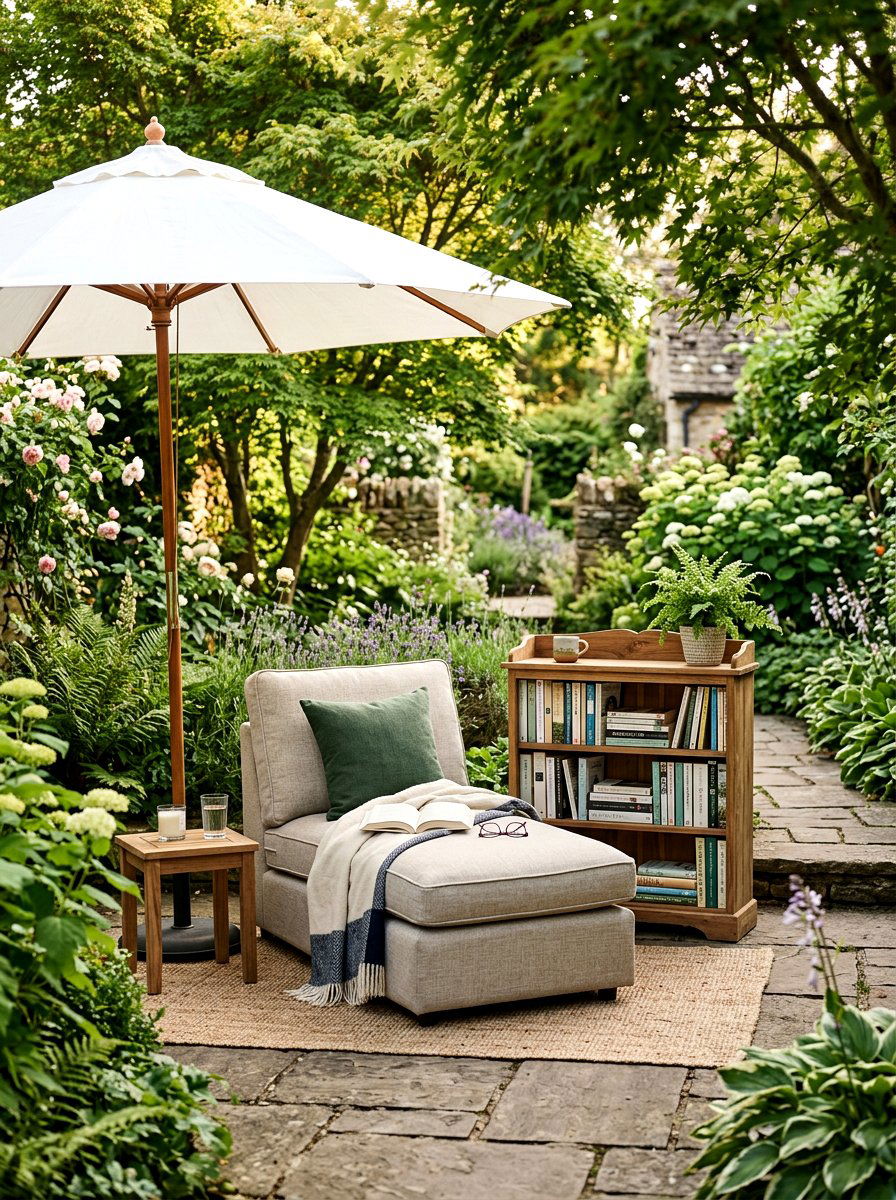 Outdoor Reading Nook - 25 Spring Rooftop Decor Ideas