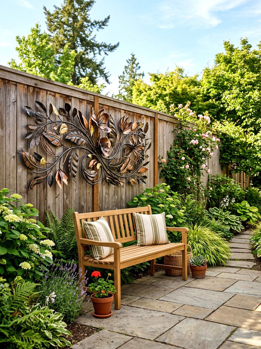 Outdoor Wall Art - 25 Spring Patio Decor Ideas