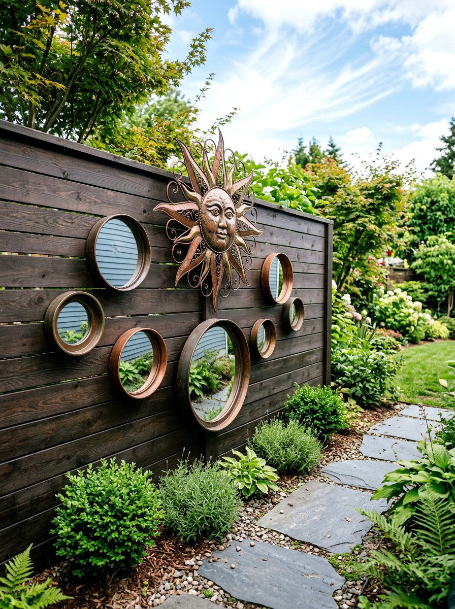 Outdoor Wall Decor - 25 Spring Side Yard Decor Ideas