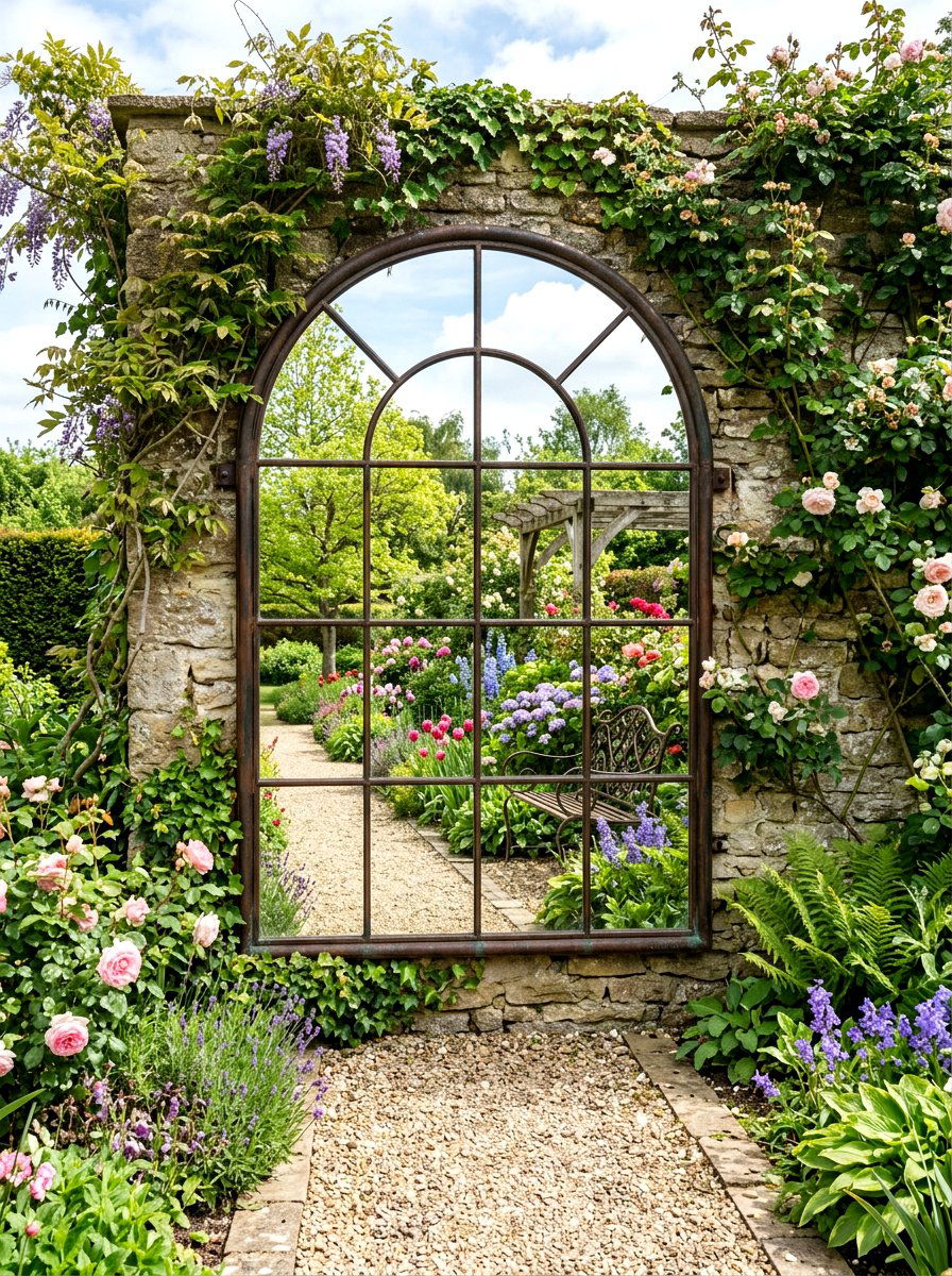 25 Stunning Spring Garden Wall Decor Ideas for Any Outdoor