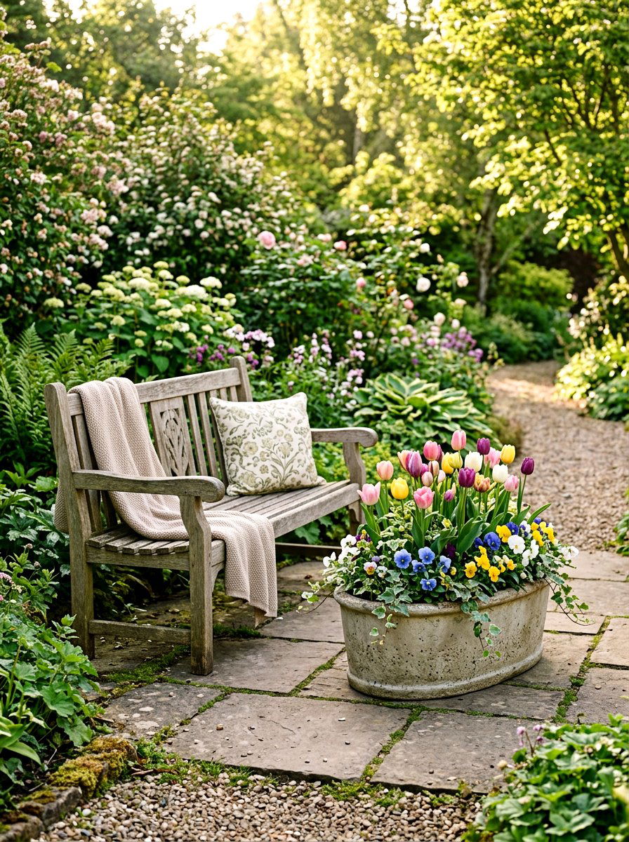 Oval Concrete Planter - 25 Spring Concrete Planter Ideas