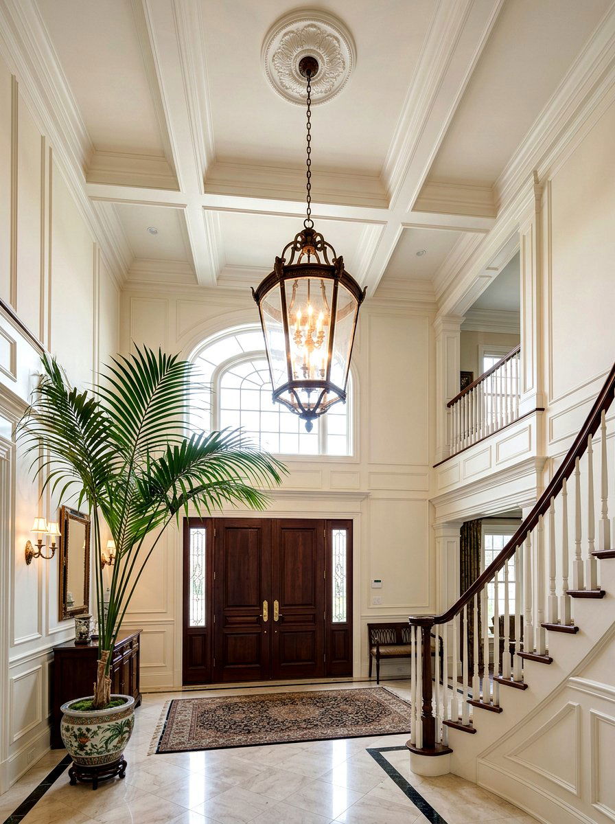 Oversized Lantern Foyer Lighting - 25 Spring Foyer Chandelier Ideas