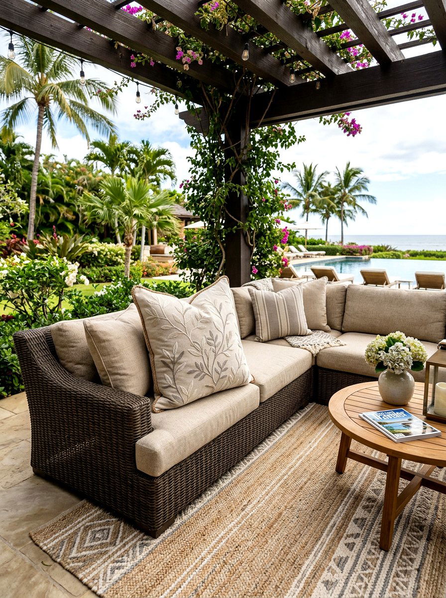 Oversized Porch Pillow - 25 Spring Porch Pillow Ideas