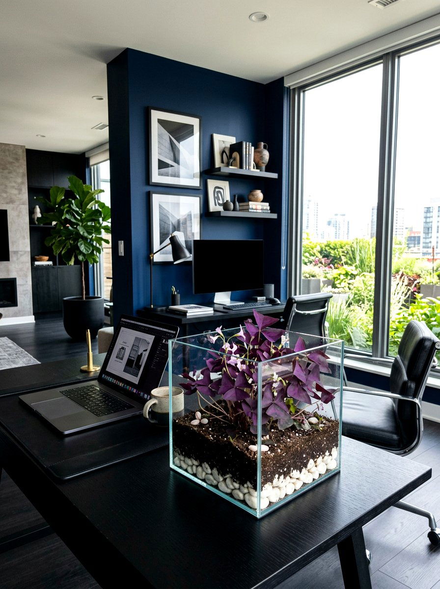 Oxalis Triangularis - 25 Spring Terrarium Plant Ideas