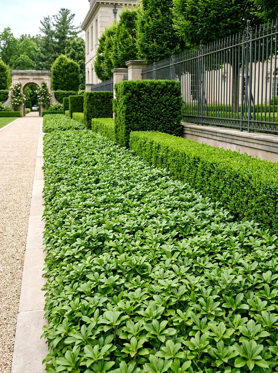 Pachysandra Terminalis - 25 Spring Ground Cover Ideas