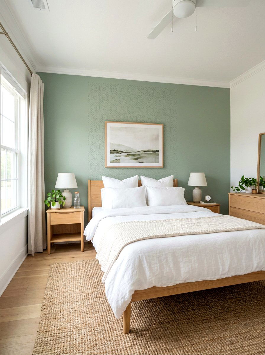 Painted Accent Wall - 25 Spring Refresh Ideas for Home