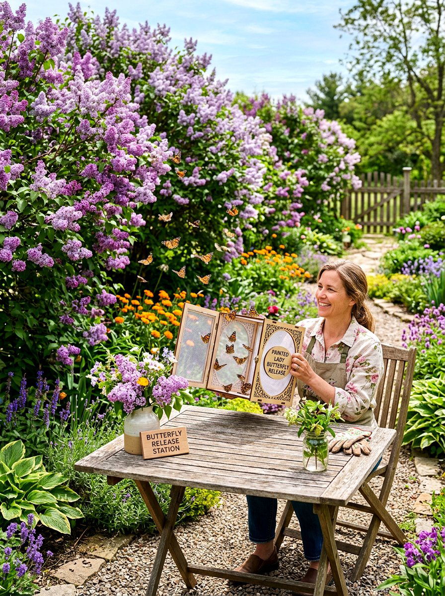 Painted Lady butterfly release - 25 Spring Butterfly Release Ideas