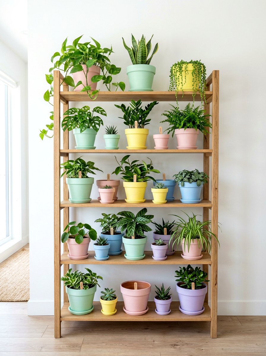 Painted Terra Cotta Pots - 25 Spring DIY Craft Ideas