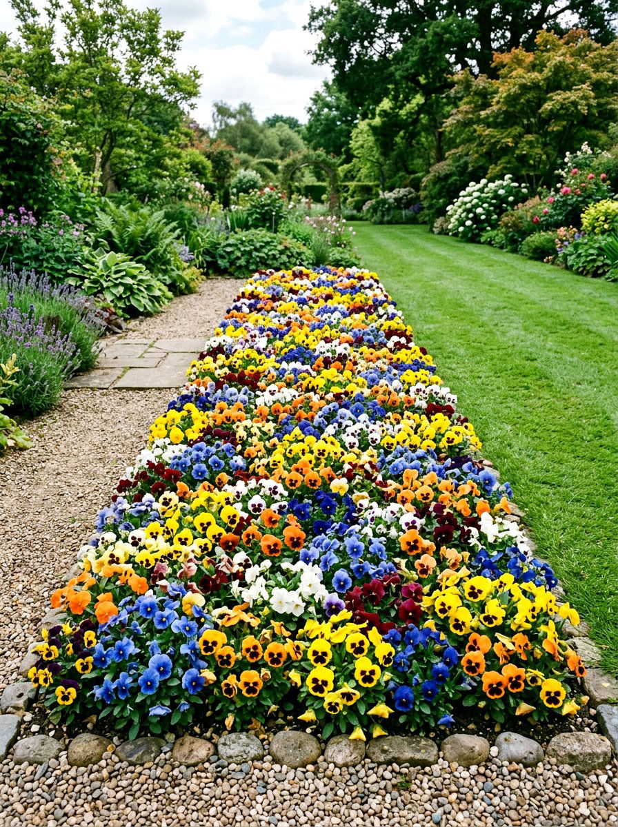 Pansy Bedding Plant - 25 Spring Annual Flower Ideas