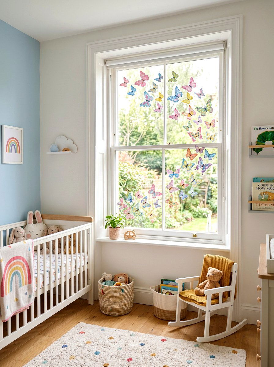 Paper Butterfly Decor - 25 Spring Window Display Ideas