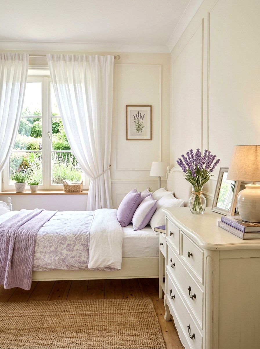 Paper Lavender Sprig - 25 Spring DIY Paper Flower Ideas